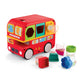 Giggles Funskool Shape Sorting Bus, Educational Push Along Toys for Kids, Encourages Learning & Development, Fun Activity for Ba