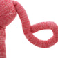 Plushland Adorable Sock Monkey, The Original Traditional Hand Knitted Stuffed Animal Toy Gift-For Kids, Babies, Teens, Girls And Boys Baby Doll Present Puppet 20 Inches (New Pink)