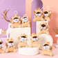 Shappy 50 Pcs Mini Animal Plush Toys Small Stuffed Animals Bulk Cute Tiny Plushies Keychains For Gift Party Carnival Prize(Lion)