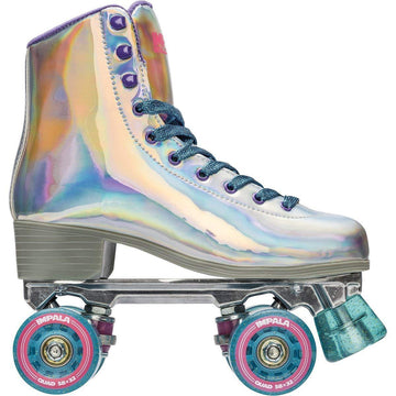 Impala Rollerskates Girl's Impala Quad Skate (Big Kid/mature-themed) Holographic 6 (US Men's 4  Women's 6) M
