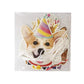 Tsj Dog Birthday Banner, Dog Face Party Banner, Dog Theme Party Bunting Decoration Puppy Party Supplies For Birthday Party Baby