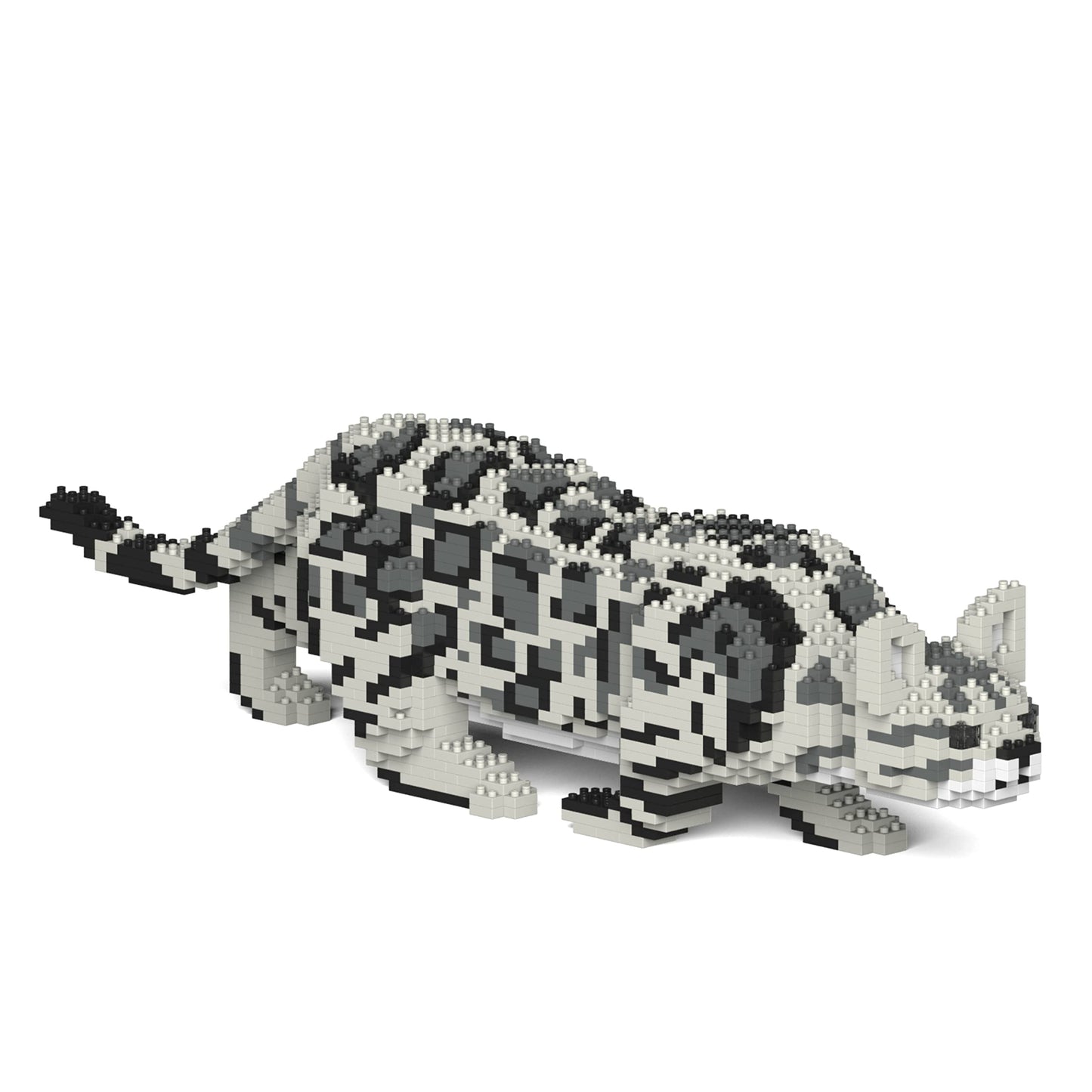 JEKCA Bengal Cat Building Blocks Set | 4-in-1 | Gray | Plastic | Model ST19BGC01-M02 | Age 14+
