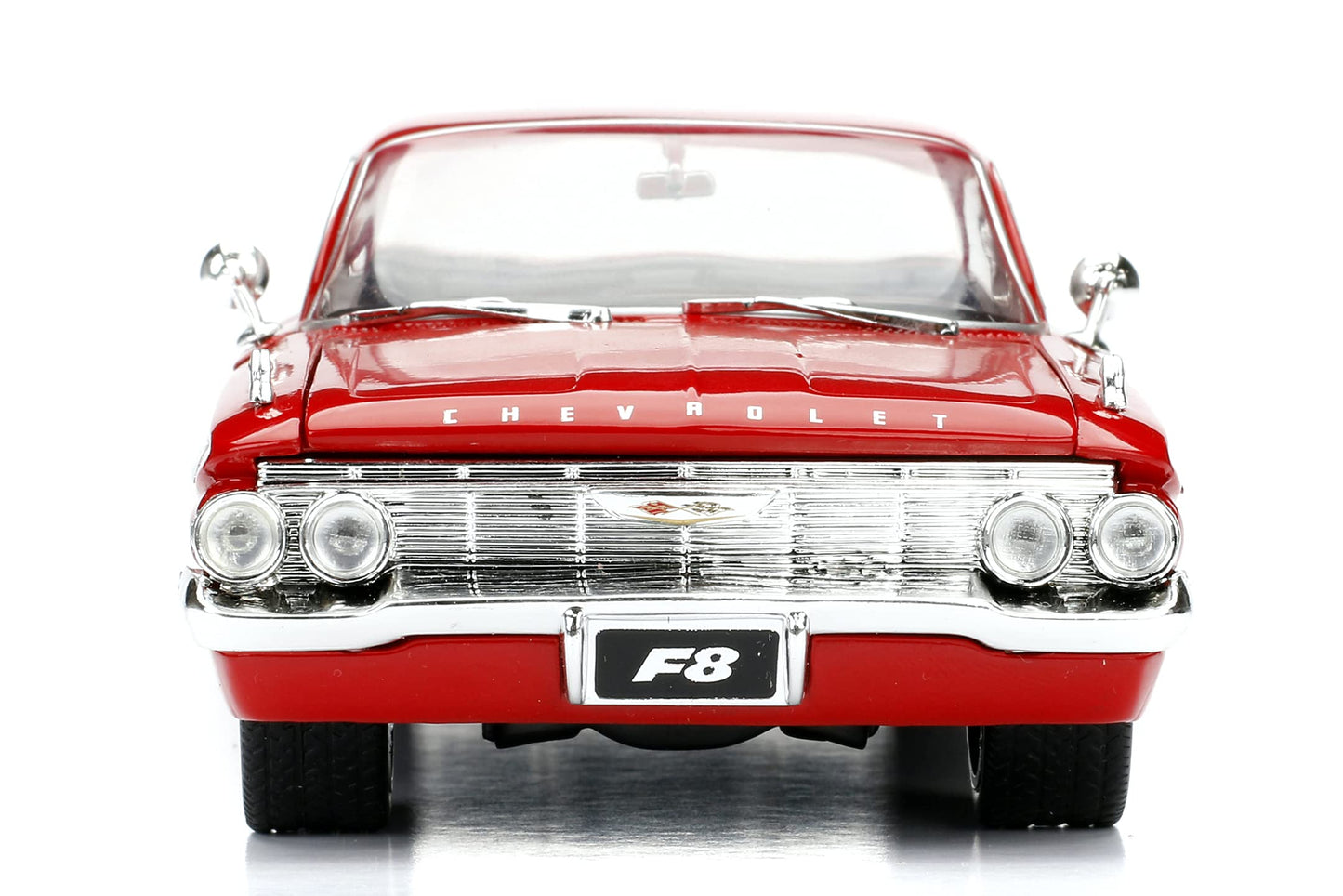 Jada Toys Fast & Furious 8 1:24 Diecast - Dom'S Chevy Impala Vehicle , Red