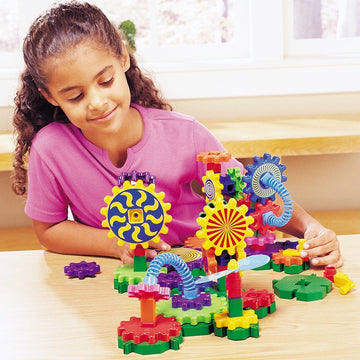 Learning Resources Gears! Gears! Gears! Gizmos Building Set  83 Pieces  Ages 3+  Construction Toy  STEM Learning Toy