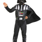 Star Wars Boys Darth Vader Light Up Costume, Kids Halloween Costume, Child - Officially Licensed Large