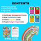 Thought-Spot Mad Smartz Social Skills Anger Management Card Game Teaches Interpersonal Skills Emotional Regulation Autism Adhd Learning Tool Educational Therapy Game Counseling Kids Teens Cbt Tool
