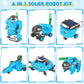 Playsheek Stem Projects For Kids Ages 8-12 Solar Robot Kit 6-In-1 Space Toys For 10-Year-Old Boy Girl Gift Building Toys Science