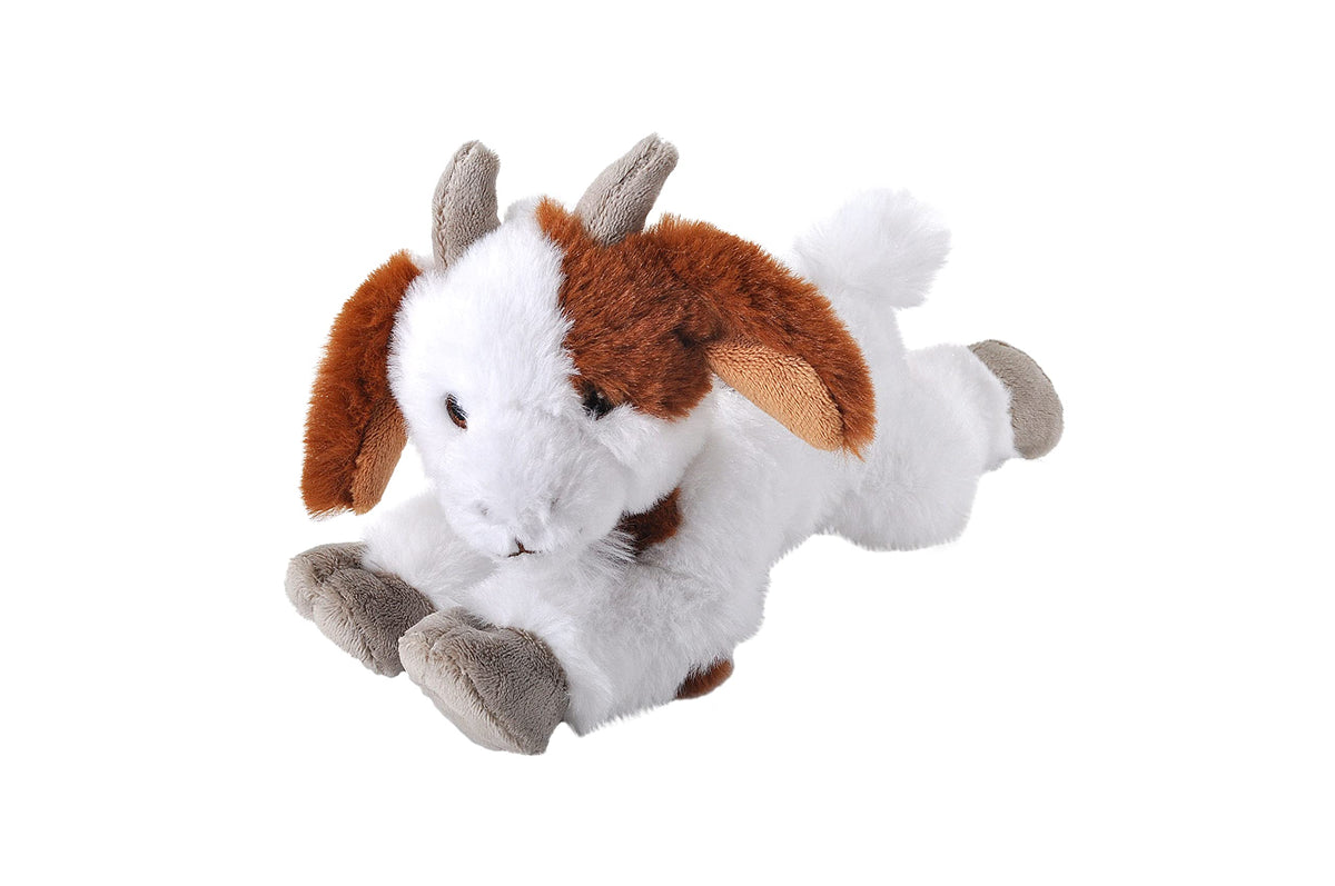 Wild Republic Ecokins Mini Goat Stuffed Animal  8