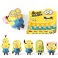 Minions Blind Box Figures Toys, Banana Rocking Sleeping Bag Squeeze Toys, Keychain Stress Relief Toys, Banana Stress Toys To All