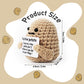 Draupnir Positive Potato, 3 Inch Mini Funny Knitted Wool Potato Toy With Positive Card,Cute Creative Positive Life Doll Potato For Birthday Gift Encouragement Decoration Party