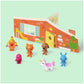 Sago Mini Figurine Pack with 6 Toy Figures & Folding Playhouse, Multicolor, Ages 3+