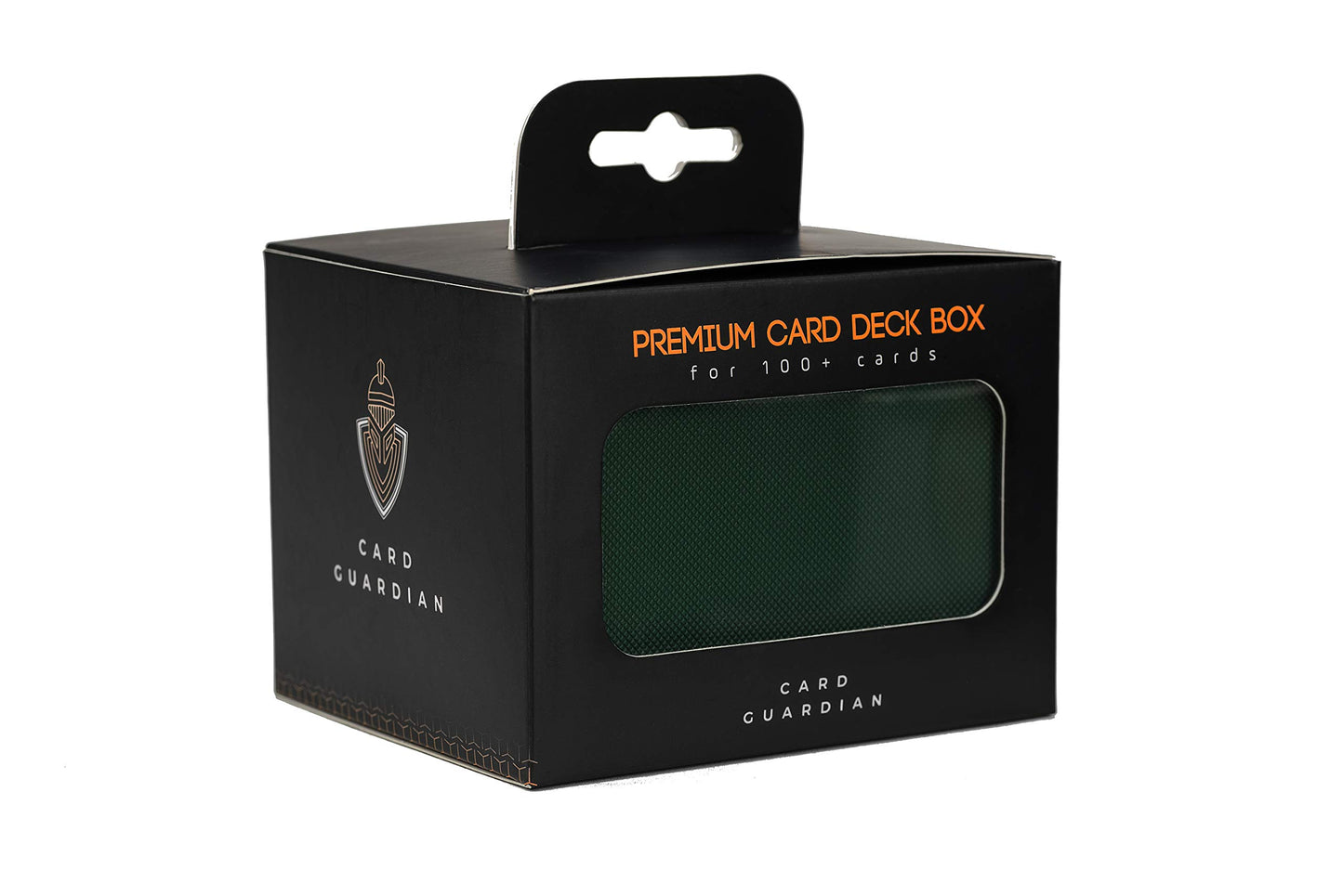 Card Guardian - Premium Deck Box For 100+ Cards For Trading Card Games Tcg (Green)