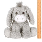 Bearington Donny Plush Donkey Stuffed Animal, 10.5 Inch
