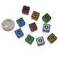 SmartDealsPro 10-Pack D6 Six Sides 16mm Dice Die for DND MTG PRG Wow Table Game Math Teaching (Mix Color)