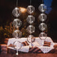 3D Wind Spinners Outdoor Flowing-Light Effect Courtyard Decorations, Highly Reflective Bird Deterrents for Outside, Mirrored Win