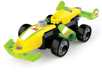 Meccano - Mes Premières Constructions Meccano Junior - Voiture De Course, Moto, Hélicoptère Ou Bulldozer - Jeu De Construction - 6055090 - Modèle Aléatoire - Jouet Enfant 5 Ans Et +
