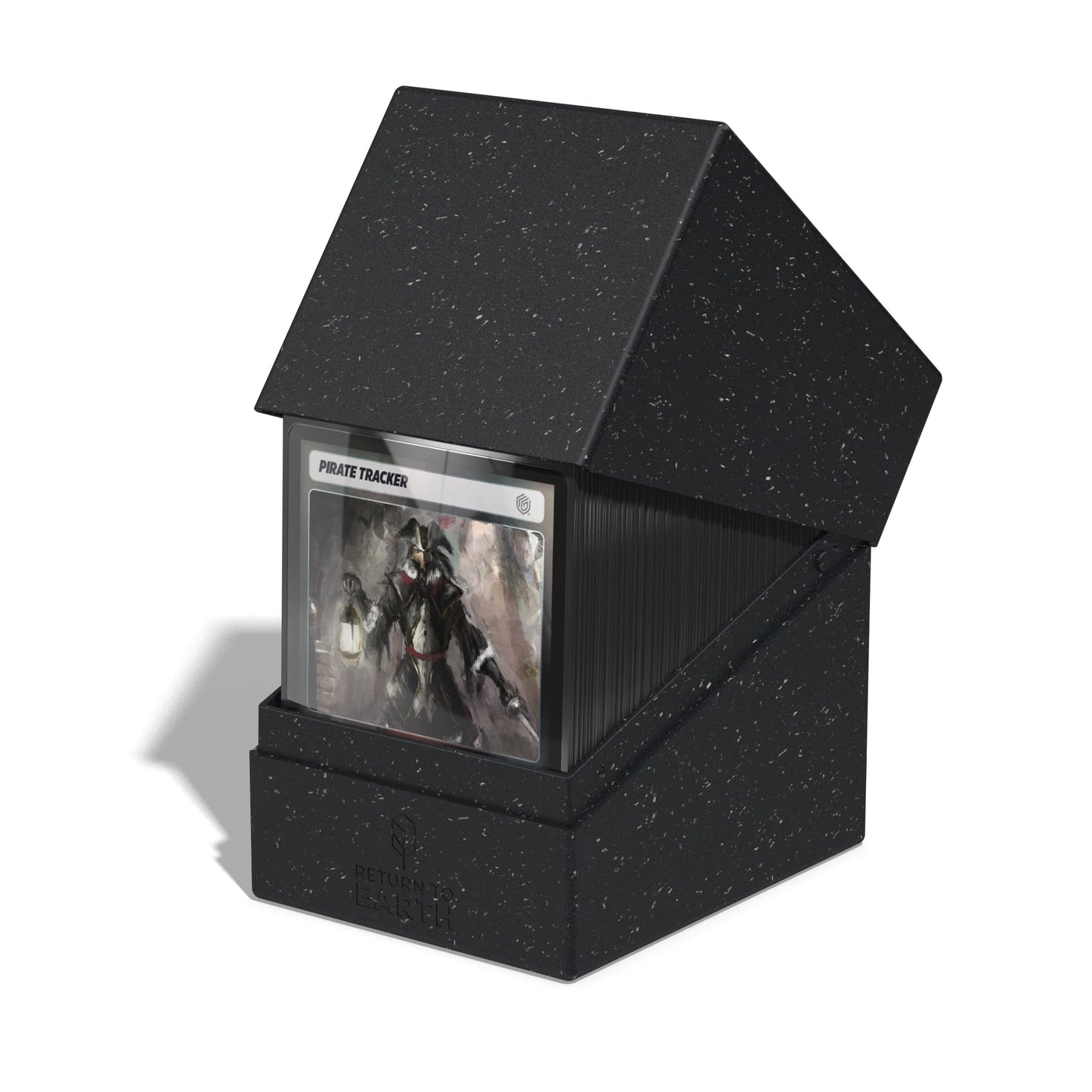 Ultimate Guard Rte Boulder 133+, Deck Case For 133 Double-Sleeved Tcg Cards, Black, 87% Renewable, Made In Germany, Secure & Durable Storage