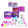 Polly Pocket 2-in-1 Unicorn Toy Playset, Spin 'N Surprise with Micro Dolls & 25 Accessories, Multicolor, Model HHJ11