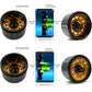 Txxrcss Rc 2.2 Beadlock Wheels Adjustable 2 Offsets Rims Hub For Aluminum Upgrades 1/10 Crawle Car Wheel And Tires Remote Contro
