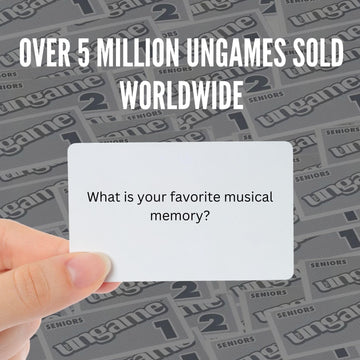 Pocket Ungame - Seniors Edition - Non-Competitive Card Game For Seniors To Discuss, Share Values & Self Express - Take A Walk Do