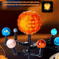 Solar System Building Toys, Rotatable Educational Toys For Science Experiments,Lighted Ornaments For The Night,Birthday Gift For