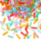 Civaner 50g/ 200g Tissue Sprinkle Confetti Dount Baby Shower Table Confetti Colorful Rainbow Sprinkle Confetti for Ice Cream The