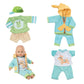 Melissa & Doug Mine To Love Mix & Match Playtime Doll Clothes For 12”-18” Unisex Dolls (6 Pcs)