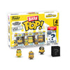 Funko Bitty Pop! Minions And A Surprise Mystery Mini Figure - 0.9 Inch (2.2 Cm) - Despicable Me: Minions Collectable - Stackable Display Shelf Included - Gift Idea - Party Bags Stocking