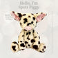 World's Softest Plush Piggy - 16" Tan with Black Spots, Kid-Friendly Polyester Stuffed Animal for Babies, Toddlers, and Kids - Model WS04246