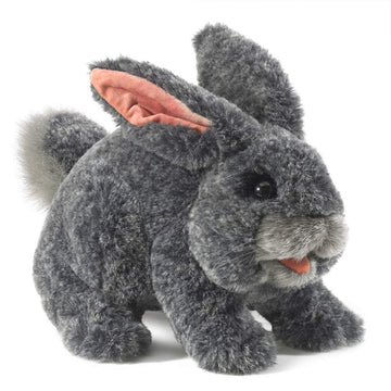Folkmanis Gray Bunny Rabbit Hand Puppet, 1 Ea