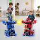 AMENON Remote Control Transform Car Robot Toy for Boys Kids Teens Toys with Lights RC Car 2.4Ghz 1:18 Rechargeable 360   Rotatin