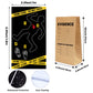 Keymall Kids Spy Kit Detective Costume Accessories 7Pcs For Investigation Role Play Dress Up Costume Educational Science Gift (Set B)