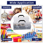 JEPISADI Trading Card Storage Box With 18 independent Baseball Card Box  Portable the transparent card box can perfectly display your cards  card game storage  for Collectible Gaming Boxes Holds 900+C