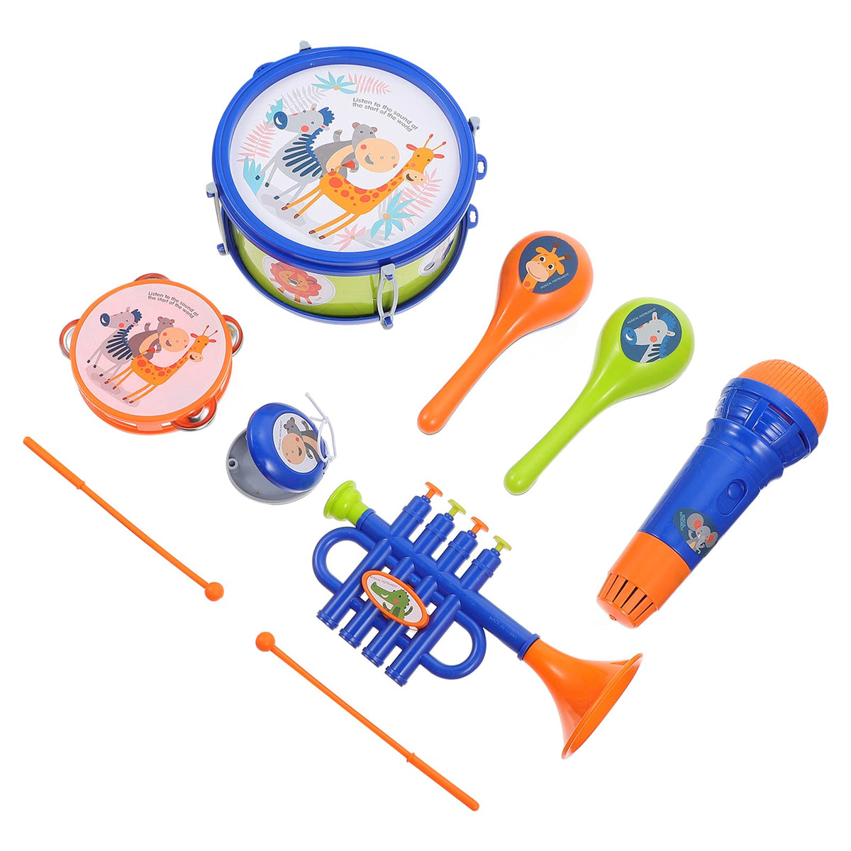 Excluzo 1 Set Early Education Musical Instruments Kit Funny Simulation Music Toys Kids Toys