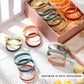 Sieral 50 Pcs Inspirational Wristbands Motivational Rubber Bracelets Thank You Gifts Bulk for Students Women Men Stretch Quote S