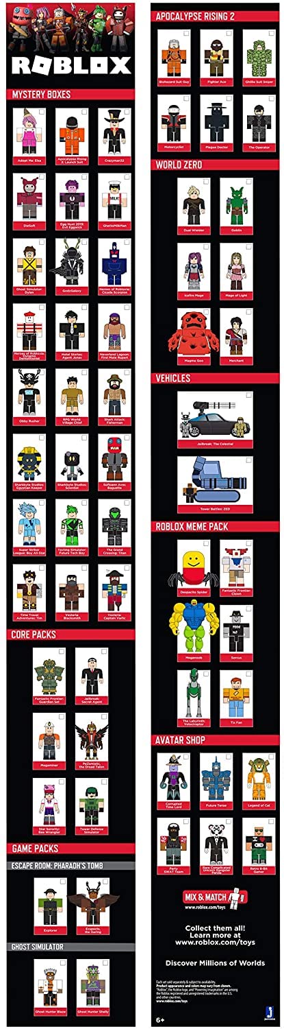 Roblox Action Collection - Fantastic Frontier: Guardian Set + Two Mystery Figure Bundle [Includes 3 limited availability Virtual Items]