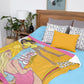 Mattel Barbie West Coast Wave Beach Nikki Plush Soft Throw Blanket Wall Scroll