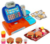 HALO NATION Cash Register Toy Supermarket Billing Counter Shopping Toy for Kids Pretend & Play with Snacks Card Reader Simulator