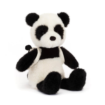 Jellycat Backpack Panda Stuffed Animal, 8.5 Inches | Panda Plush Toy | Classic Children'S Gift
