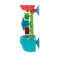 Nuby Flow N' Grow Garden Bath Toy With Flower And Watering Can - Baby Bath Toy For Boys And Girls 18+ Months - Toddler Bath Suction Cup Toy Attaches To Shower Wall