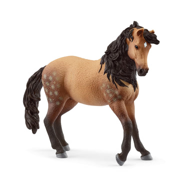 Schleich Horse Club - Andalusian Mare - 5'' Hand-Painted Collectable, Realistic Toy Horse Figurine For Girls And Boys. Durable E