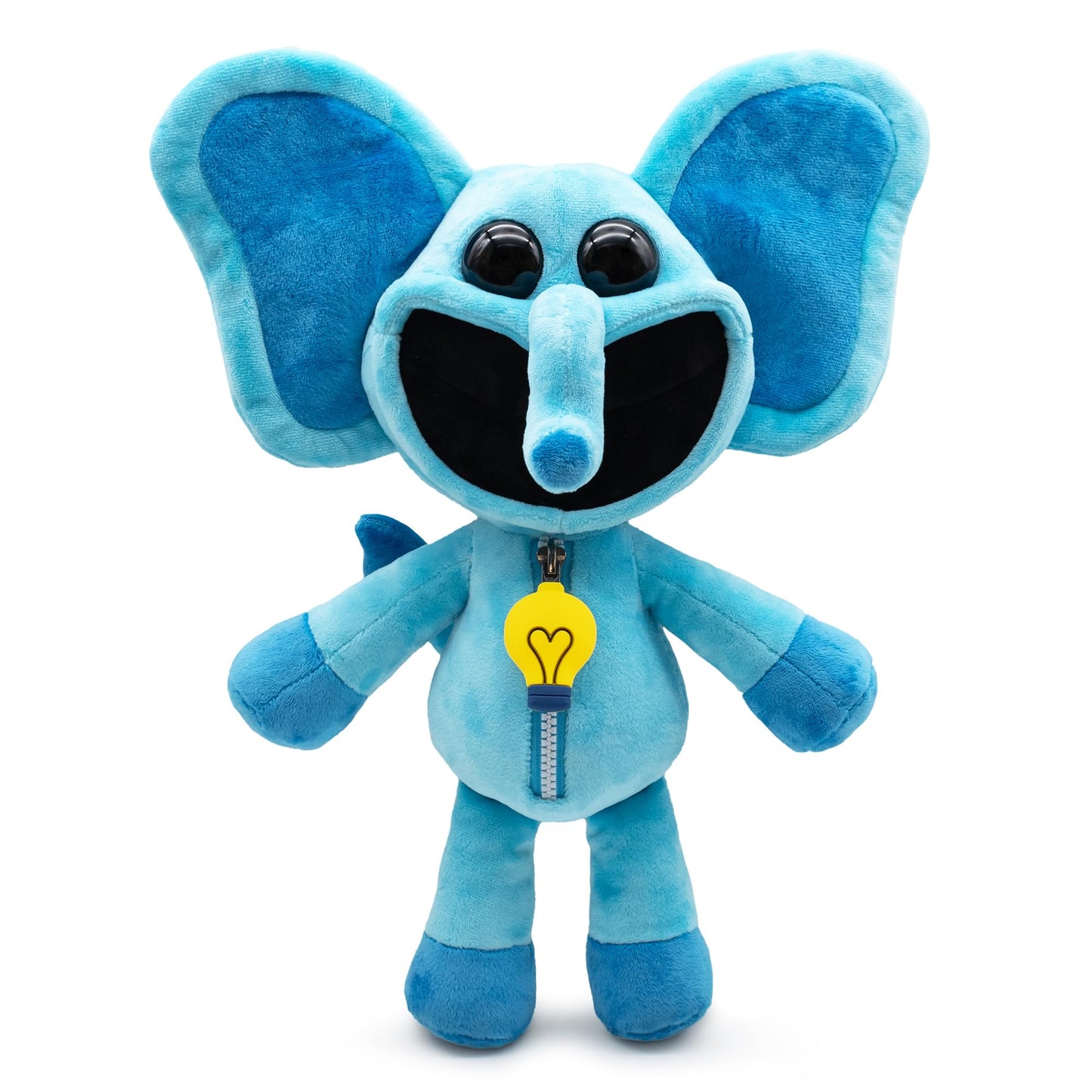 Poppy Playtime Plush Doll - 14" Blue Smiling Crltters, Soft Polyester, Model SM