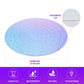 ZZYFGH Round Jigsaw Puzzle - 120 Pieces Color Changing Acrylic - 12x10 Inches - Difficult Challenge for Adults