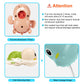 TOHIBEE Swimming Turtle Bath Toys - Blue Plastic Floating Toys for Toddlers 1-3 Years Old, Small Bathtub and Pool Fun
