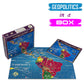 Latin America & Caribbean Map Puzzle - Map Of South America - Jigsaw Puzzle-Educational History - 100 Piece Puzzles -The New Wor