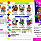 Flipside Products Age 3 Progress Reports, (Set Of 10), Multi