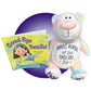 Tonsillectomy Recovery Gift for Kids - Personalized Choice of Stuffed Animal - Included Book About Getting Tonsils Removed - Gif