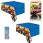Transformers Birthday Party Supplies Decoration Bundle Pack Includes 2 Rectangular Plastic Table Covers 54 x 84 and 1 Dinosaur S