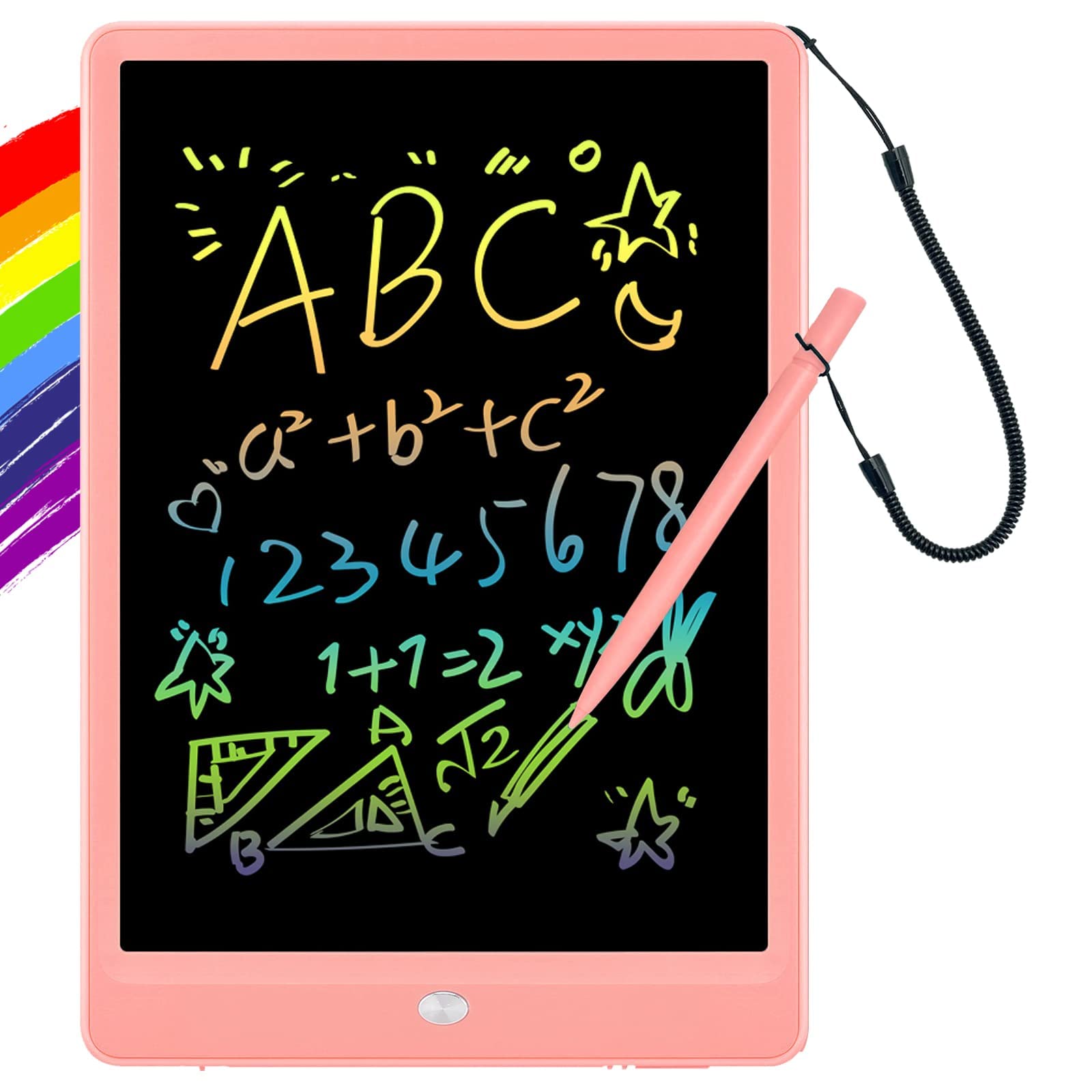 Orsen Lcd Writing Tablet 10 Inch, Colorful Doodle Board Drawing Pad For Kids, Drawing Board Writing Board Drawing Tablet, Educat