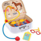 Schylling Veterinarian Kit for Kids, One Size, White, Pretend Play Animal Doctor Set